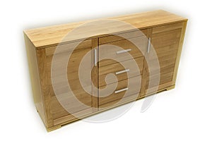 Wood commode photo