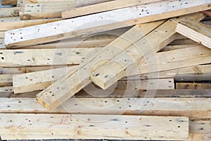 Wood for construction