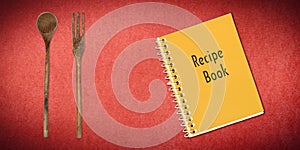 Wood Cooking Utensils Recipe Book
