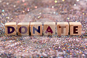 Donate word