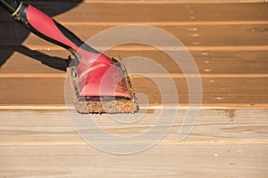 Wood Deck Staining