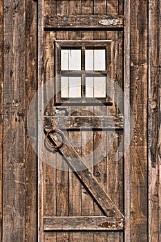 Wood door