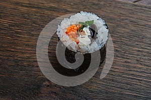 Wood ear mushroom- japanese sushi fastfood