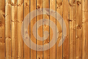 Wood fence