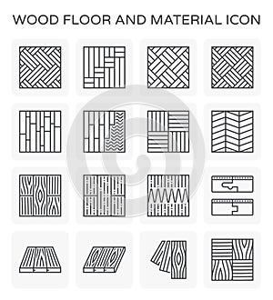 Wood floor icon