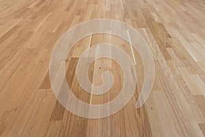 Wood floor - oak parquet / laminat