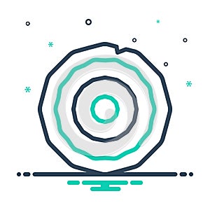 Mix icon for Wood, woodwork and trees