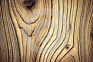 Wood larch texture of cut tree trunk, close-up. Wooden pattern