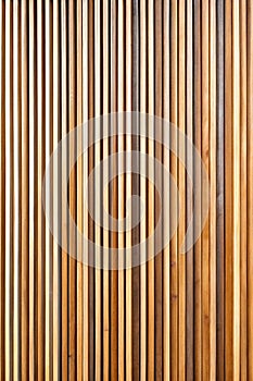 Wood Lath Wall Background Seamless Pattern