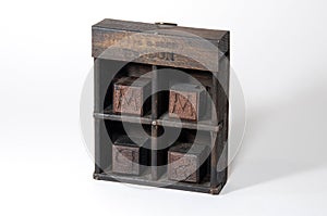 Wood letterpress type