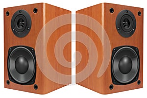 Wood Loud Speakers