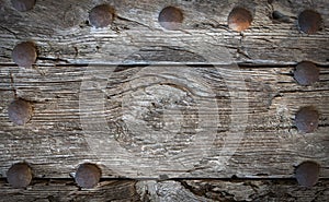 Wood with metal texture background.