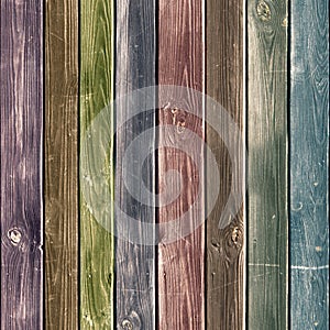 Wood Painted Colors Easter Background