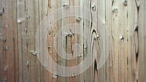 Wood panel background texture with copy space