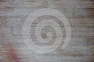 Wood panel with traces of cuts, background, horizontal texture