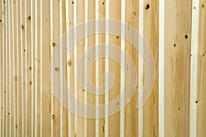 Wood panels in a row