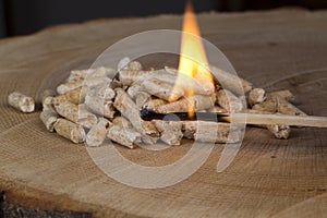 Wood pellets