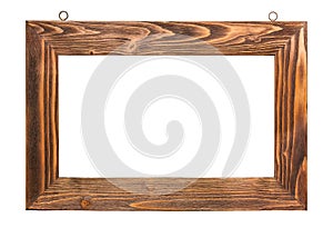 Wood picture frame