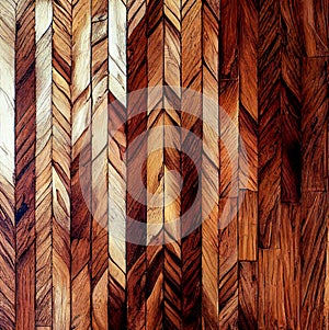 Wood plank texture for background. Grunge old wood tile parquet floor background