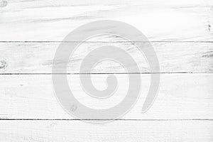 Wood plank white timber texture background. Old wooden wall all have antique cracking furniture painted weathered peeling