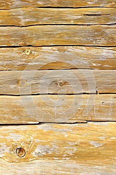 Wood planking from beach hut photo