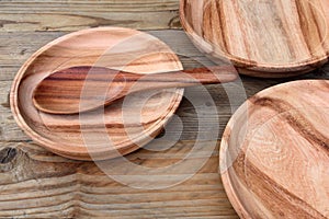 Wood plate