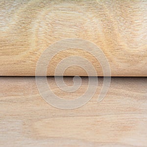 Wood ply thin closeup view background