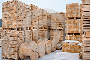 Wood processing plant