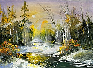 The wood river