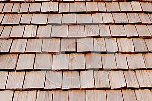 Wood roof