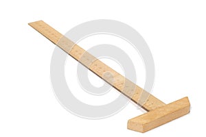 Wood ruler