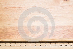 Wood ruler