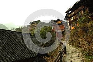 Wood rural houseï¼ŒChinese villageï¼ŒPhotography