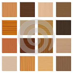 Wood Samples Parquetry Types Assorted Set photo