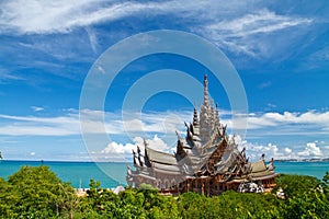 The Wood Sanctuary of Truth in Pattaya