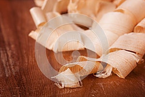 Wood shavings