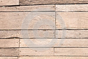 Wood Slat Texture or Wood Floor Background Close Up View photo