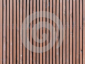 Wood slats, timber battens wall pattern surface texture photo