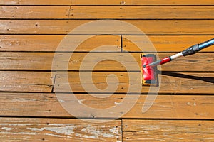 Dřevo skvrna malovat podložka na dřevěný patro 