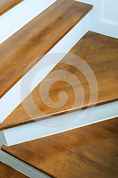 Wood staircase