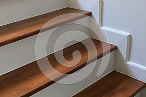 Wood staircase