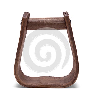 Wood Stirrup Front View