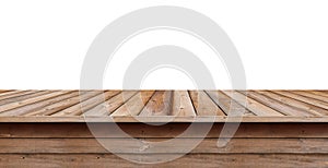 Wood table top used for display or montage your products