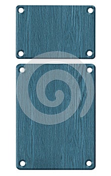 Wood tag, label