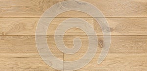 Wood texture background for design, oak toned beige board .