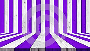 Wood texture background, stripe white and purple for Halloween background