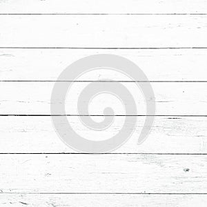 Wood texture background, white wood planks. Grunge washed wood wall pattern.