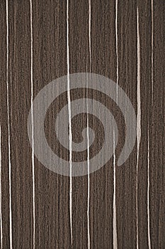 Wood texture. Brown background with straight white stripes.
