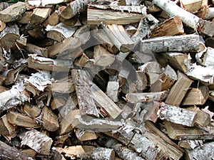 Wood Texture Firewood Pattern