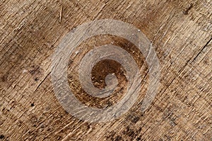 Wooden plank background, warm light-brown color, vertical boards, wood texture, old table floor, wall, vintage.